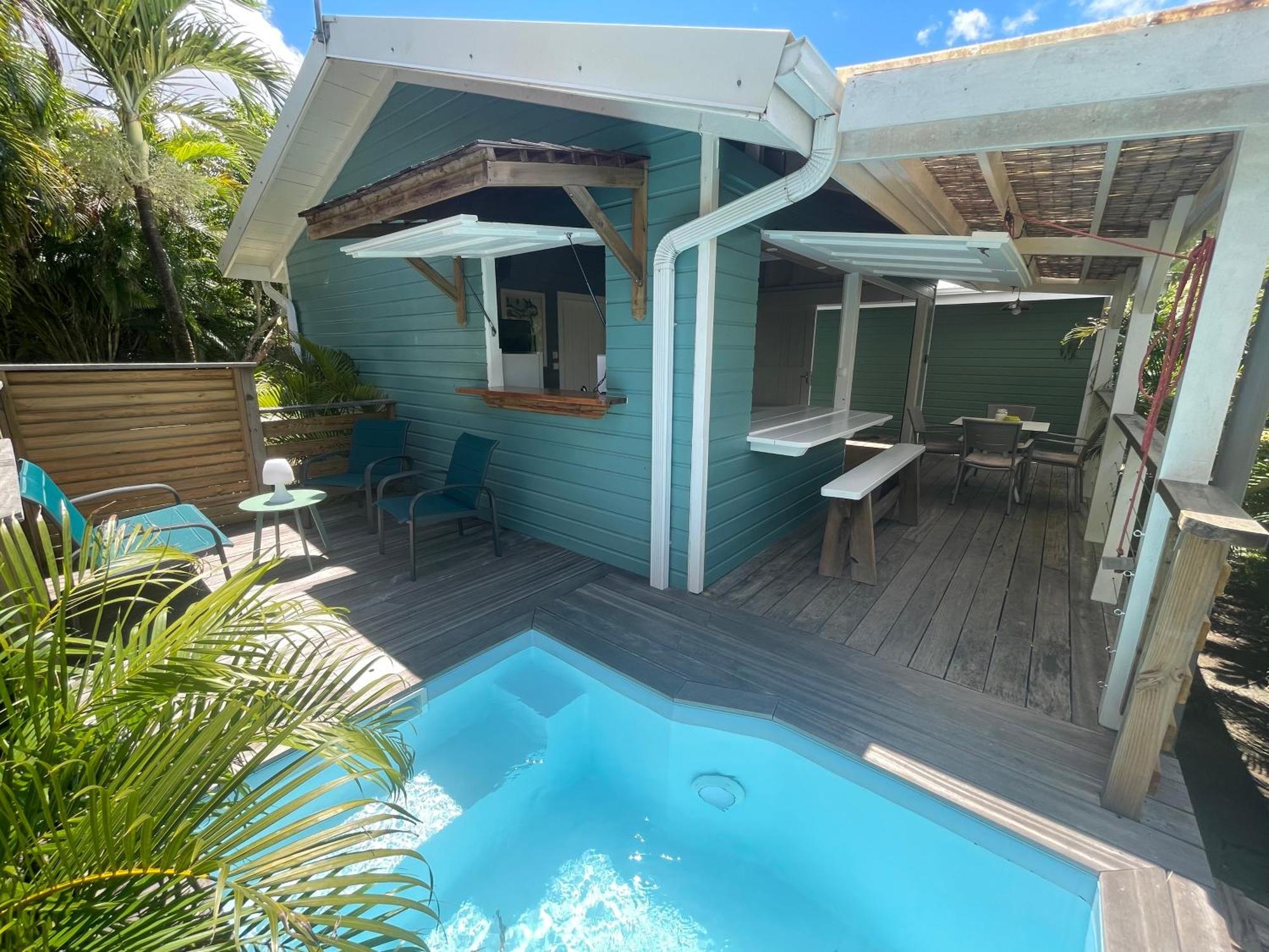 Tres Joli Bungalow Et Sa Petite Piscine Privee Riviere-Salee Exterior photo